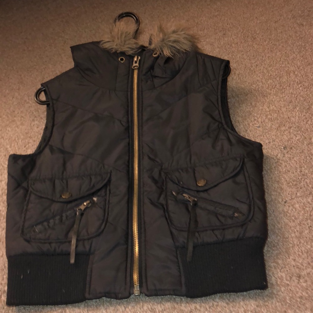 Black vest